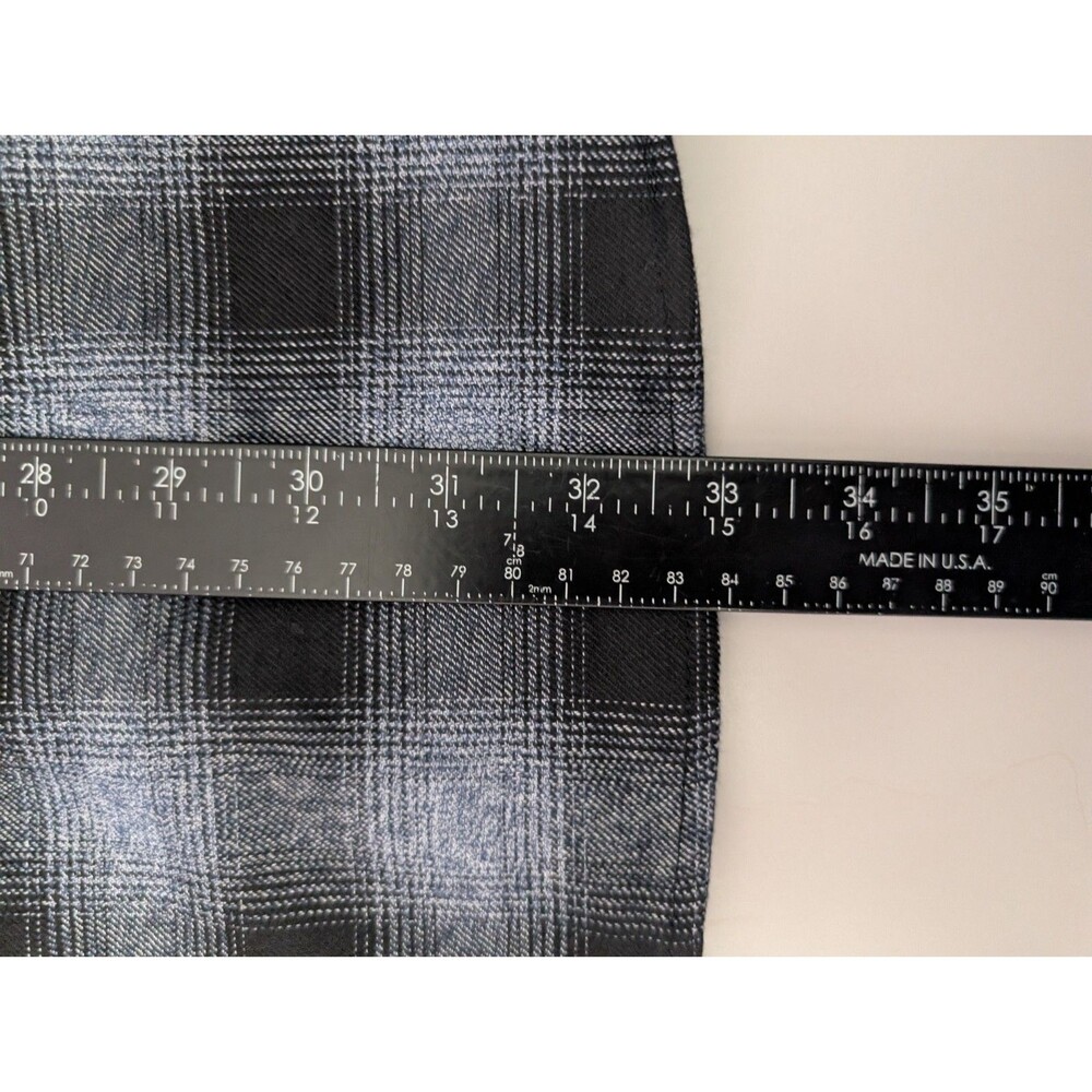 Dixxon Dago Dane Engraving Limited Edition Flannel Shirt Mens XL Black Gray - Picture 8 of 9